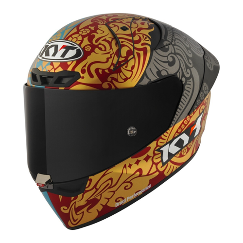 Bild von KYT KX-1 Race GP Bastianini IDN Replica 2023 Helm, gold, Größe M für Männer