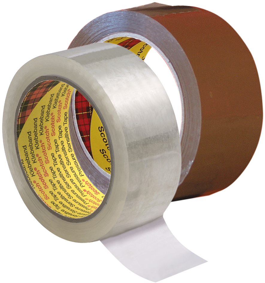 Bild von Scotch 309T5066 Verpackungsbänder Pvc, Ppl und Papier Verpackungsband 50mm x 66m transparent, 5 Stück