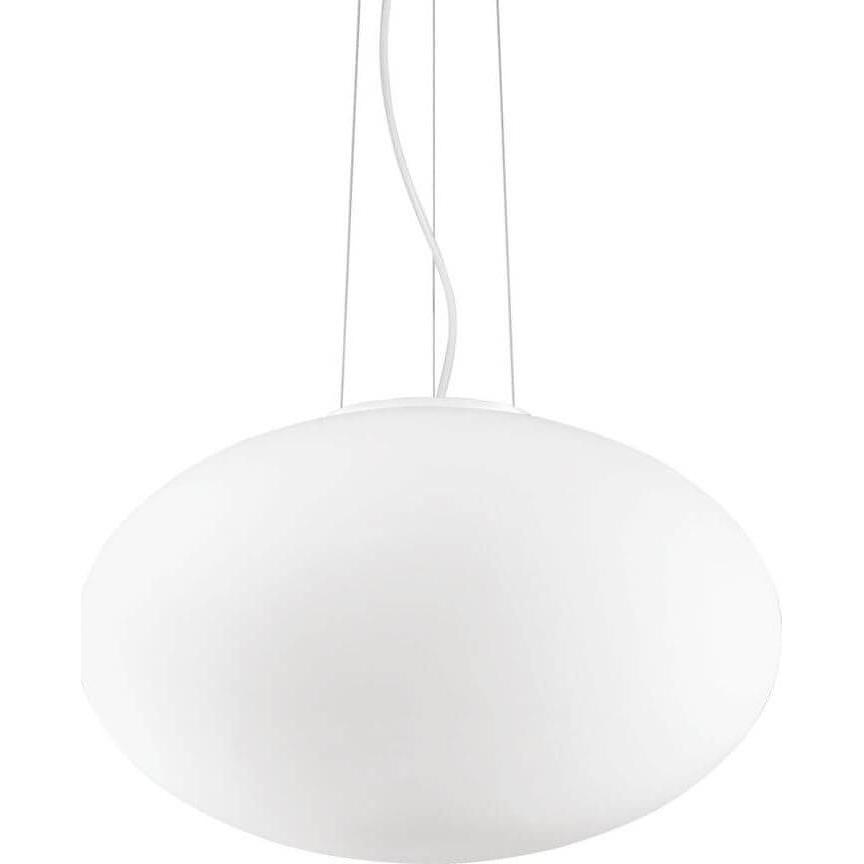 Bild von Ideal lux, Pendelleuchte, CANDY Pendelleuchte E27 ⌀500mm dimmbar Weiss 086743 (E27)