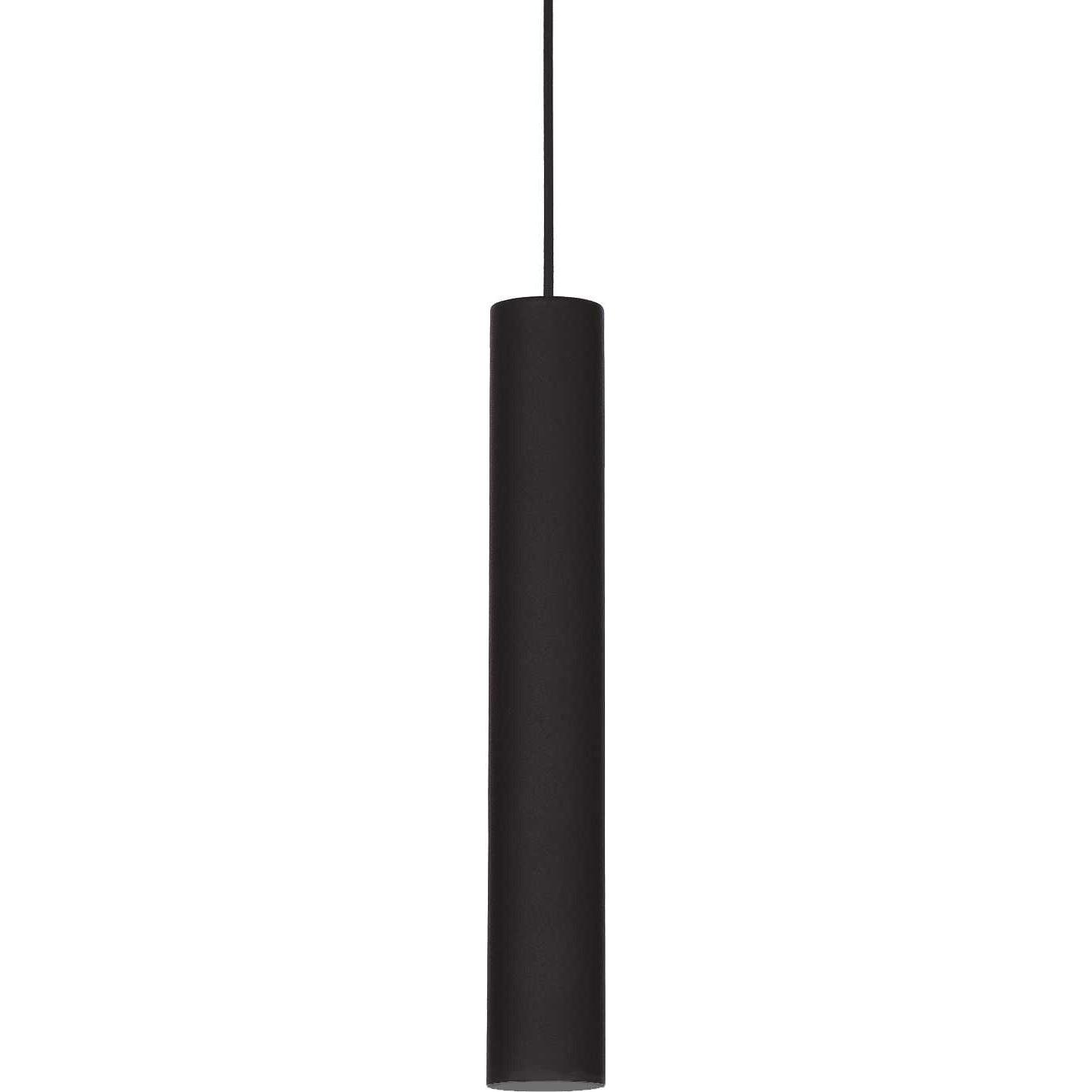 Bild von Ideal lux, Pendelleuchte, LOOK GU10 Pendelleuchte ⌀60mm dimmbar Schwarz warmweiss 104928 (GU10)