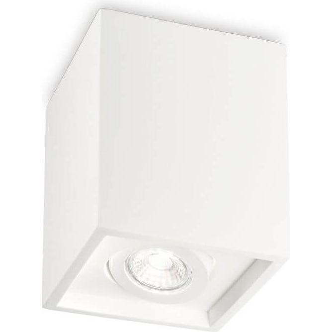 Bild von Ideal lux, Wandleuchte + Deckenleuchte, OAK Deckenleuchte GU10 dimmbar Weiss 150468 (GU10)