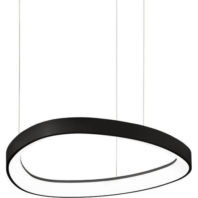 Bild von Ideal lux, Pendelleuchte, GEMINI LED Pendelleuchte 38W Schwarz warmweiss 247236 (5100 lm)
