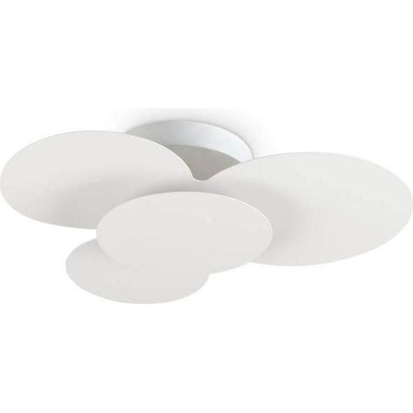 Bild von Ideal lux, Wandleuchte + Deckenleuchte, CLOUD LED Deckenleuchte 33W Weiss warmweiss 263519 (2900 lm)