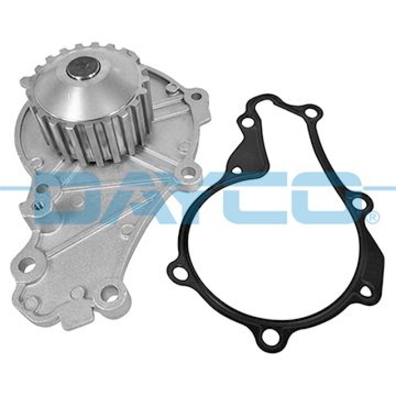 Bild von DAYCO DP061 Wasserpumpe Kühlmittelpumpe, Kühlwasserpumpe CITROËN: C3 II, PEUGEOT: 208 I Hatchback, FORD: FIESTA 5