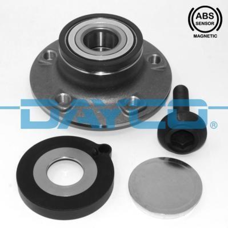 Bild von DAYCO KWD1074 Radlagersatz Radlager, Radlager & Radlagersatz mit integriertem ABS-Sensor AUDI: A4 B8 Avant, A4 B9 Avant, A4 B8 Saloon