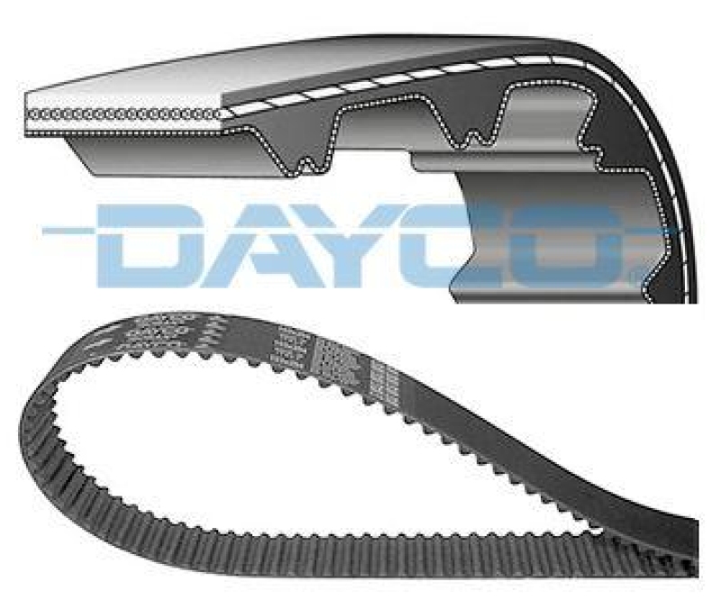 Bild von DAYCO 94714 Zahnriemen Steuerriemen 136 25,4