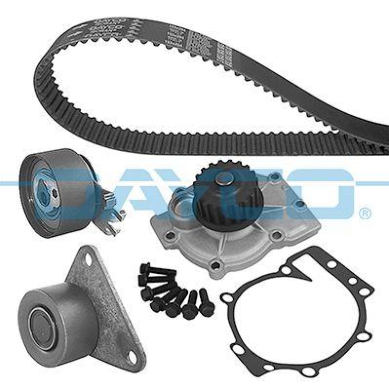 Bild von DAYCO Wasserpumpe + Zahnriemensatz KTBWP3160 Wasserpumpe + Zahnriemenkit RENAULT,VOLVO,LAGUNA I (B56_, 556_),LAGUNA I Grandtour (K56_)