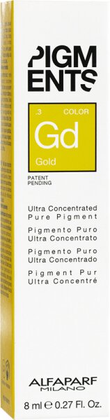 Bild von Alfaparf Milano Pigments - Gold 6x8 ml