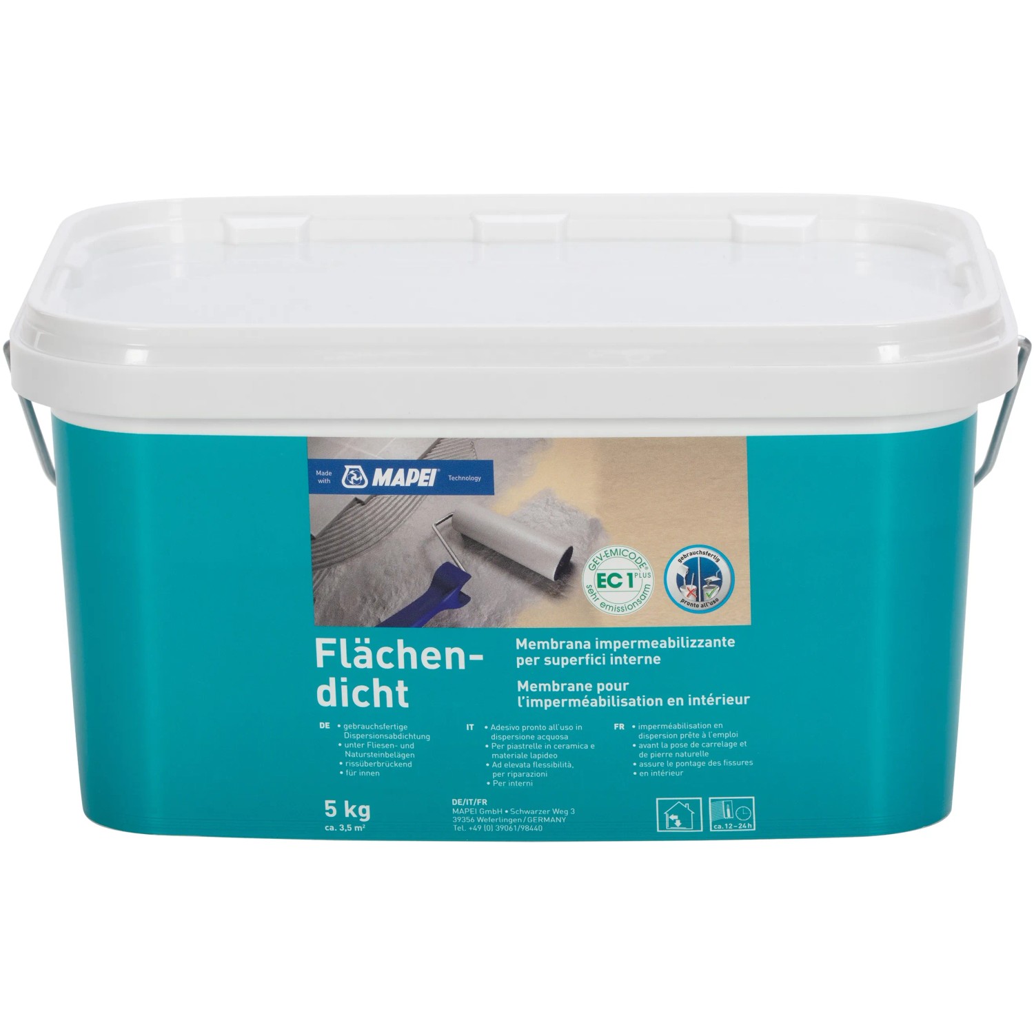 Bild von Mapei Verbundabdichtung Flächendicht 5 kg