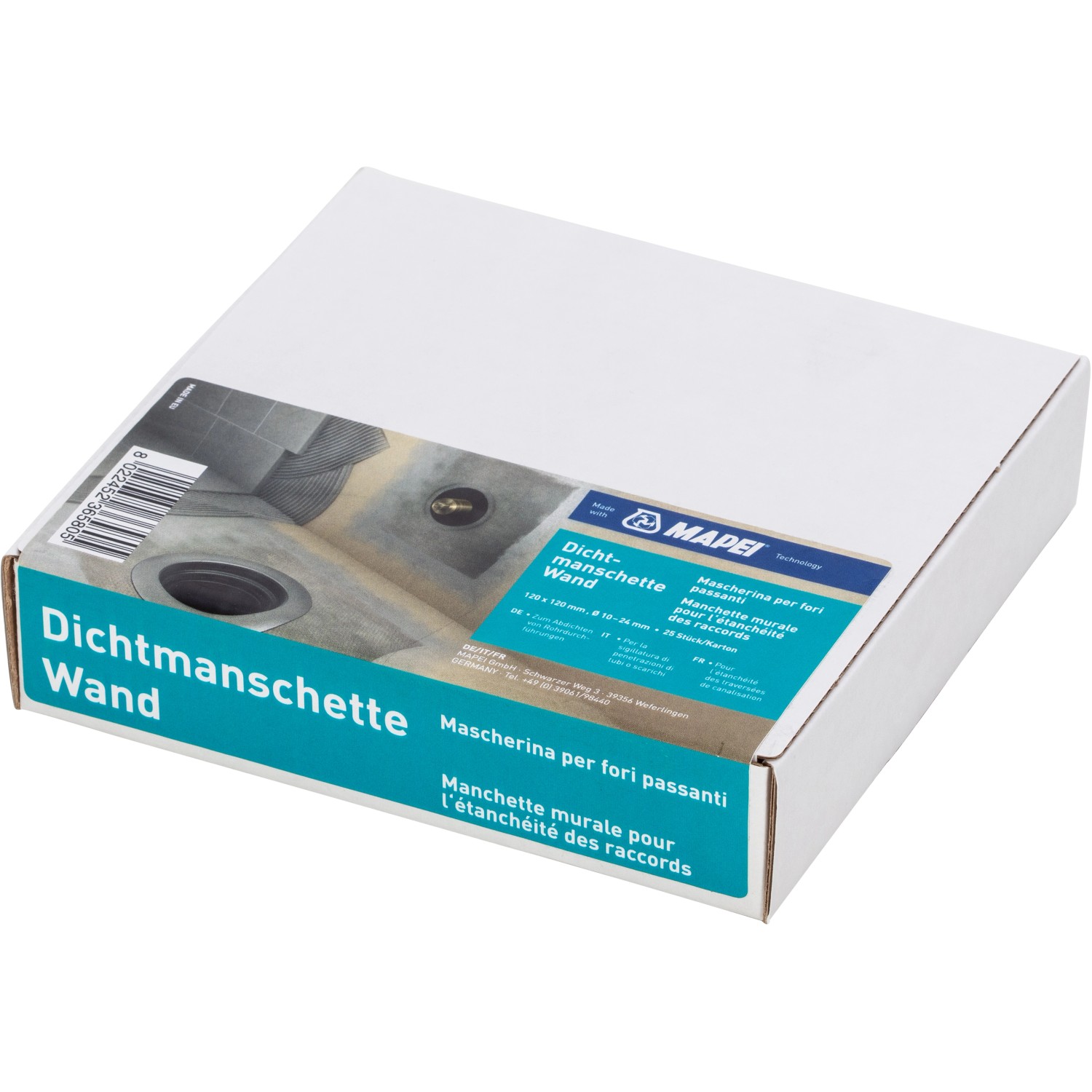 Bild von Mapei Dichtmanschetten Wand