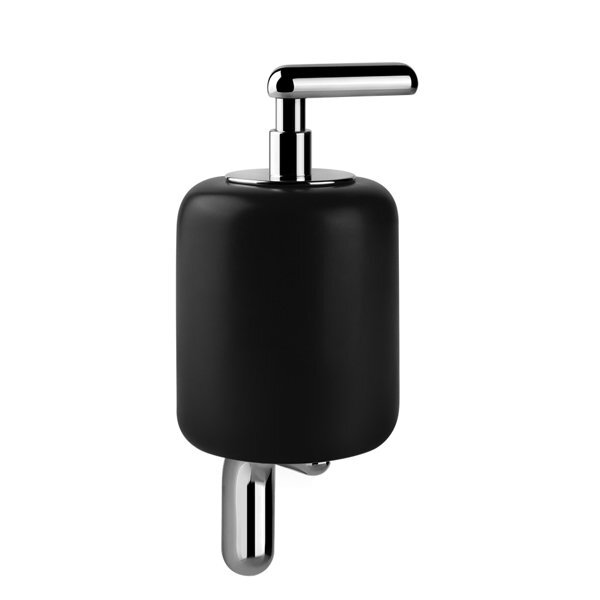 Bild von Gessi Goccia Seifenspender zur Wandmontage in GRES schwarz, 38014, Farbe: Weiß CN