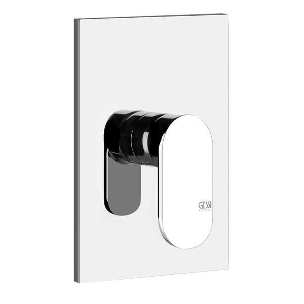 Bild von Gessi, Badarmatur, Emporio Via Bagutta Fertigmontageset Einhebelmischer ohne Umstellung, für Wanne/Dusche geeign