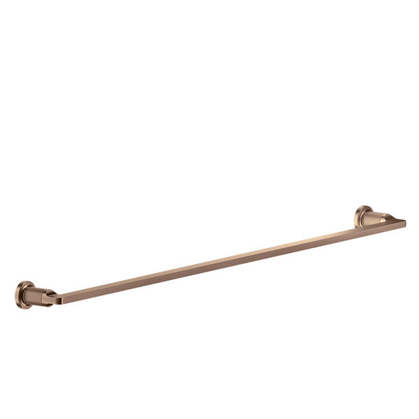 Bild von Gessi Inciso Handtuchhalter Achsabstand 80 cm, 58505, Farbe: Kupfer gebürstet PVD