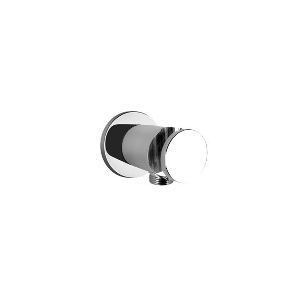 Bild von Gessi Cono Wandanschlussbogen 1/2 und Halterung für die Handbrause, eigensicher, 45161, Farbe: Metall Schwarz PVD