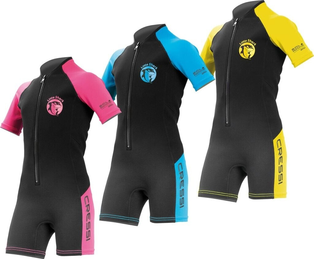 Bild von Cressi Little Shark 2mm Short Sleeve black/pink