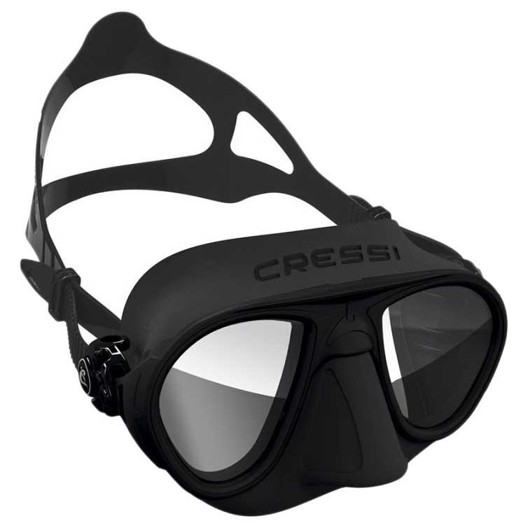 Bild von Cressi Calibro Mirror Spearfishing Mask Schwarz  Herren,Damen