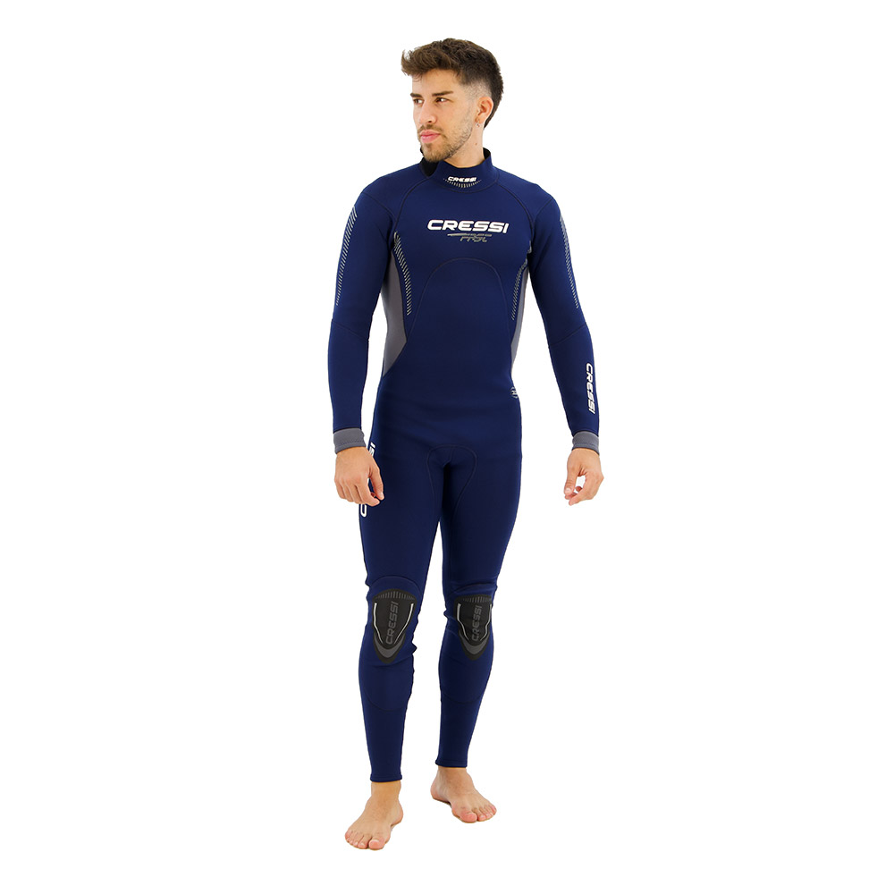 Bild von Cressi Fast 3 Mm Freediving Wetsuit Blau 2XL Herren