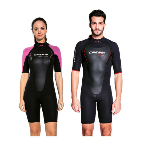 Bild von Cressi Altum Wetsuit Man 3mm - Shorty oder Einteiliger Neoprenanzug für Herren