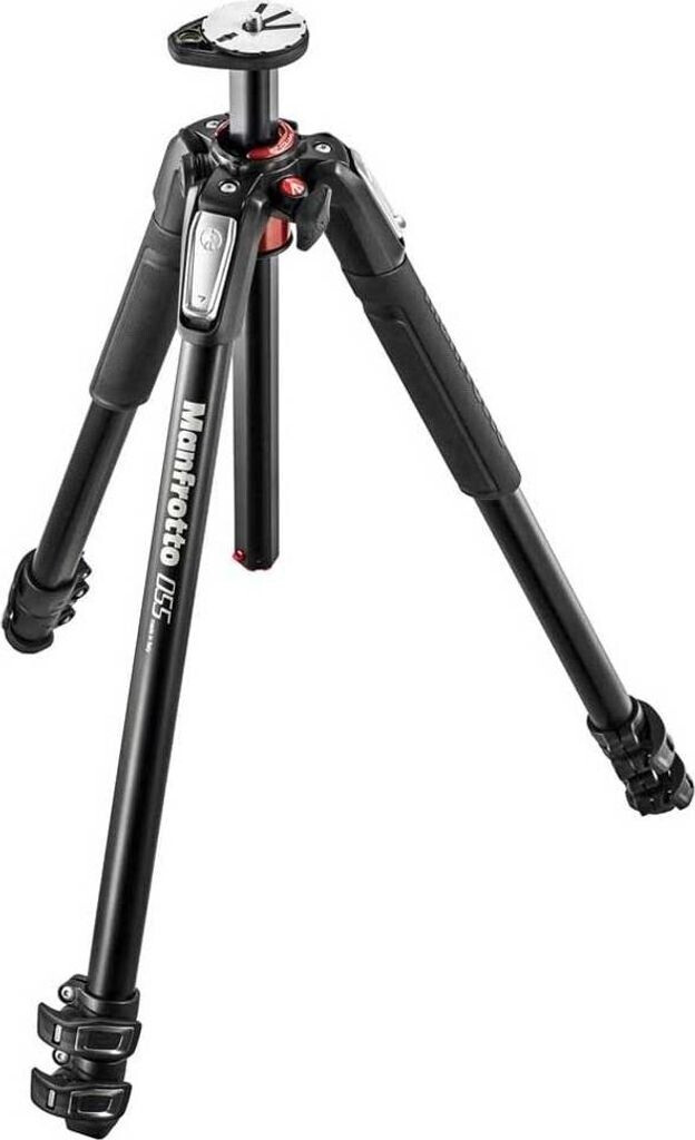 Bild von Manfrotto 055 aluminium 3-section photo tripod with horizontal column