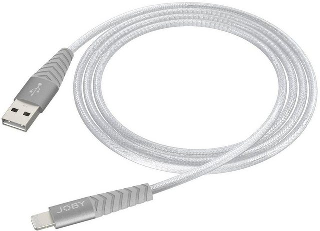 Bild von Joby Lightning Cable 1.2M Silver (1.20 m, USB 2.0), USB Kabel