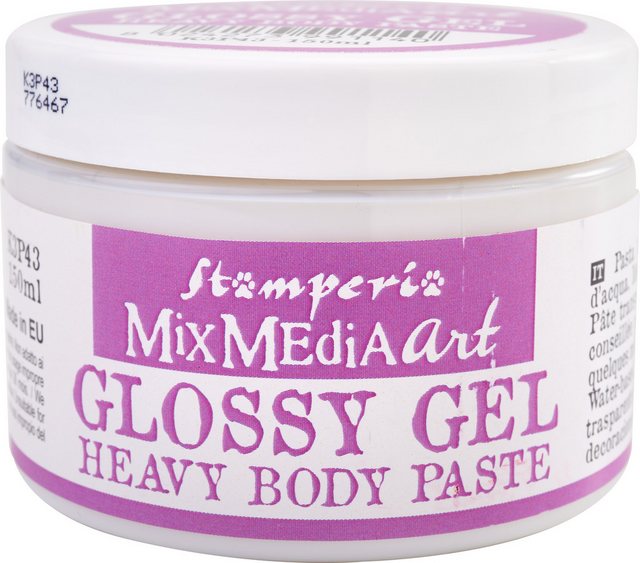 Bild von Stamperia Modelliermasse Glossy Gel, Transparent 150 ml