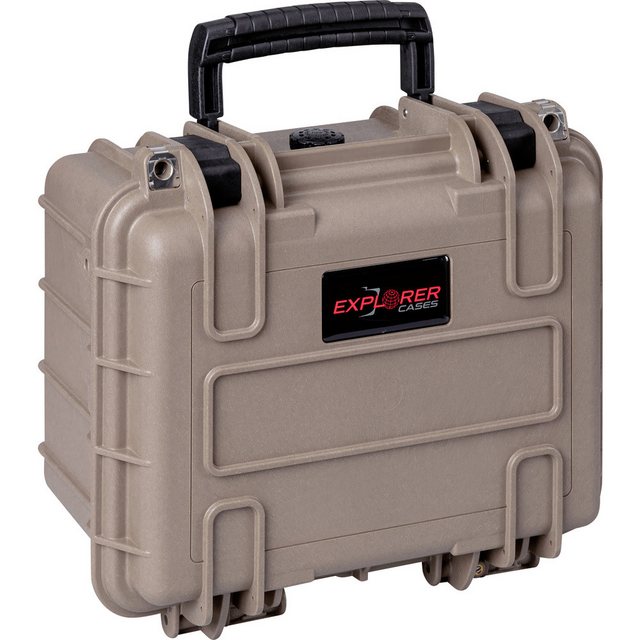 Bild von Explorer Cases Outdoor Koffer  2717HL.D E desert tan empty  (B x H x T) 28 x 20 (Kamera Schultertasche, 9.40 l), Kameratasche, Beige