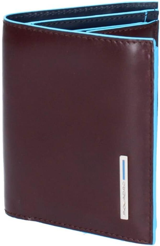 Bild von Piquadro Blue Square Vertical Slim Men´s Wallet Document Holder RFID Purple/Blue