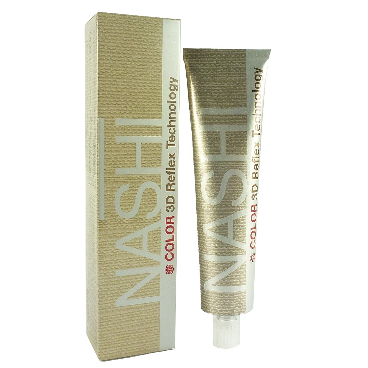 Bild von Landoll Nashi Color 3D Reflex Technology Haar Farbe Permanent Coloration 60ml - 07,12 Iridescent Ash Blond / Schillerndes Asch Blond