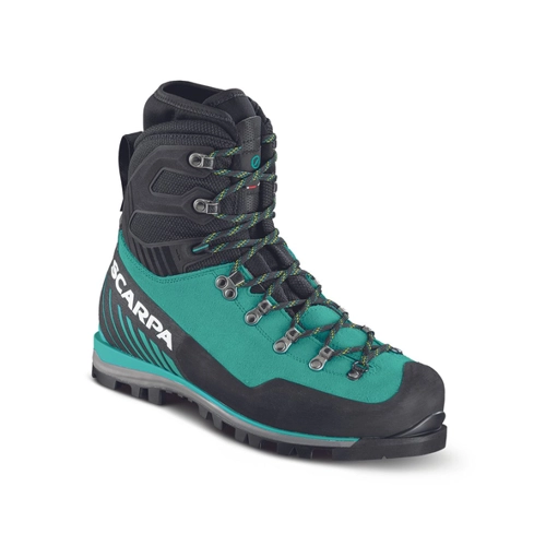 Bild von Scarpa Mont Blanc Pro GTX Damen Hochtourenschuhe (Türkis 40 EU)  Typ D (Hochalpine Bergstiefel) Hochtourenschuhe