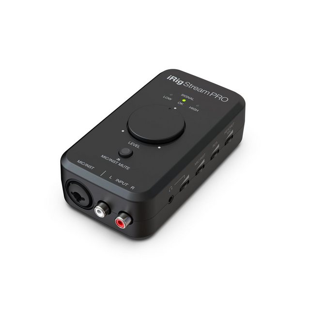 Bild von IK Multimedia Audio Interface iRig Stream Pro (USB, Lightning), Audio Interface, Schwarz