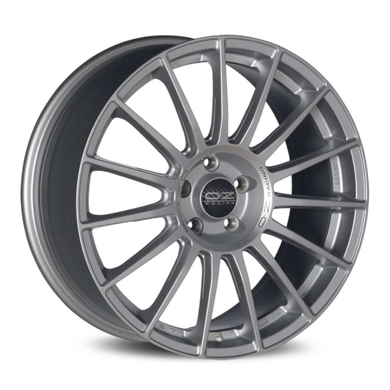 Bild von OZ SUPERTURISMO LM matt race silver 8.0Jx18 5x100 ET48