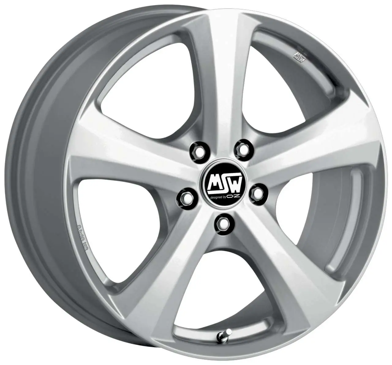Bild von MSW (OZ) MSW 19 full silver 6.5Jx16 5x114.3 ET31