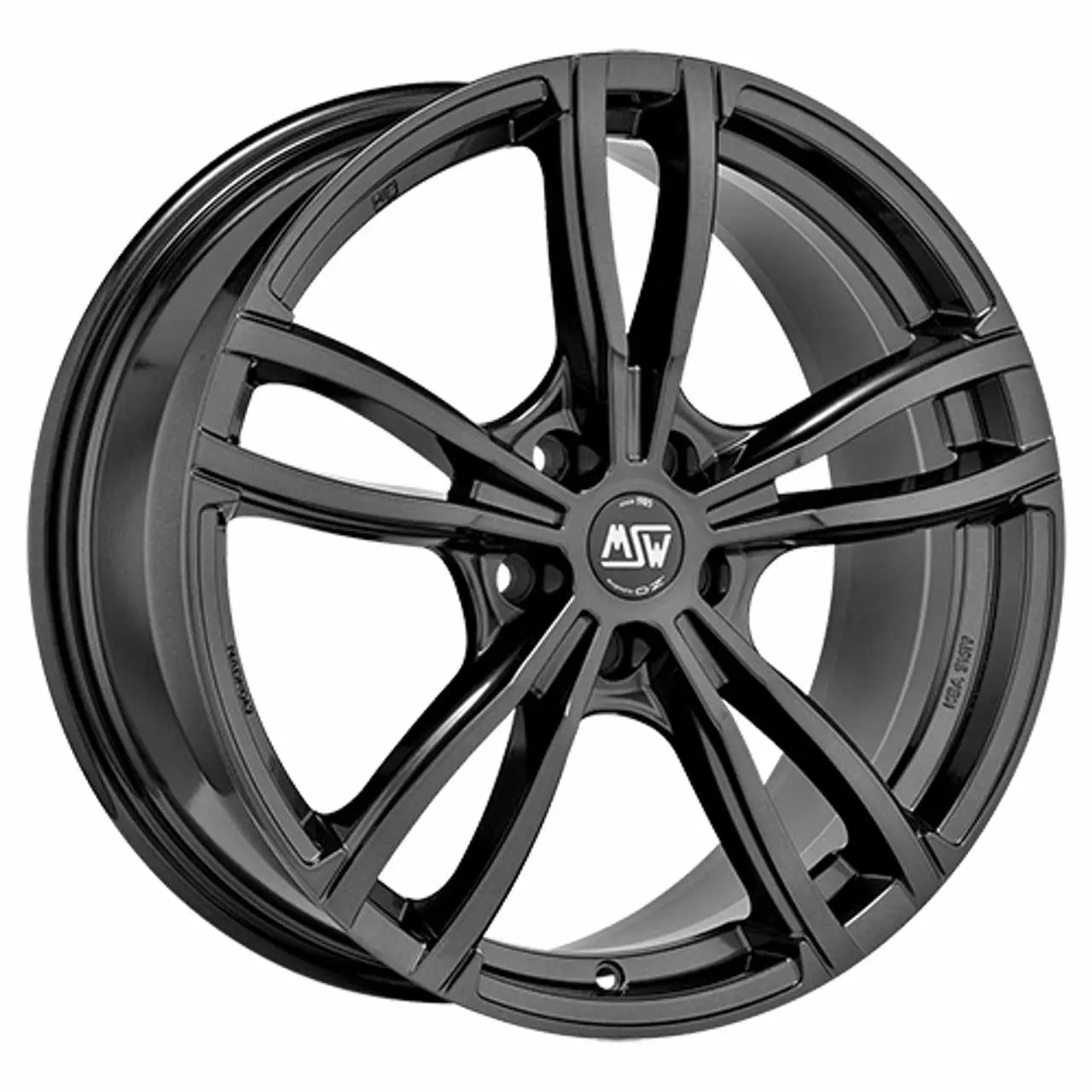 Bild von MSW (OZ) MSW 73 gloss dark grey full polished 7.5Jx17 5x114.3 ET45