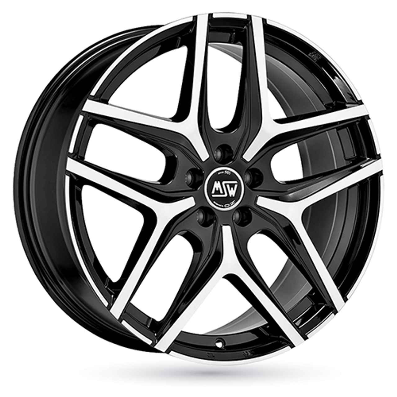 Bild von MSW (OZ) MSW 40 gloss black full polished 8.5Jx20 5x114.3 ET30