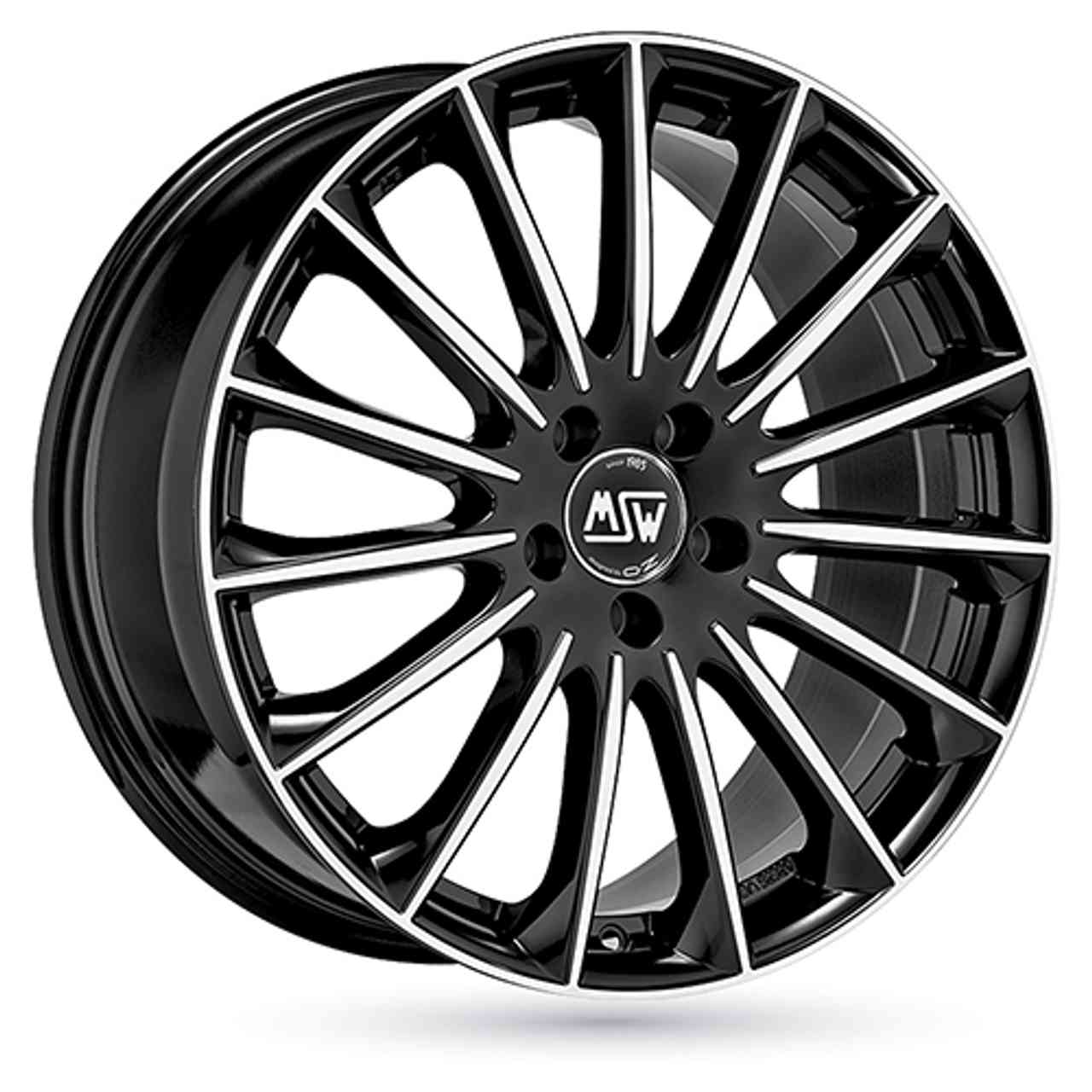 Bild von MSW MSW 30 GLO BLA DIA LIP 5X112 ET40 HBPLRING ALLOYWHEEL 7.5X18