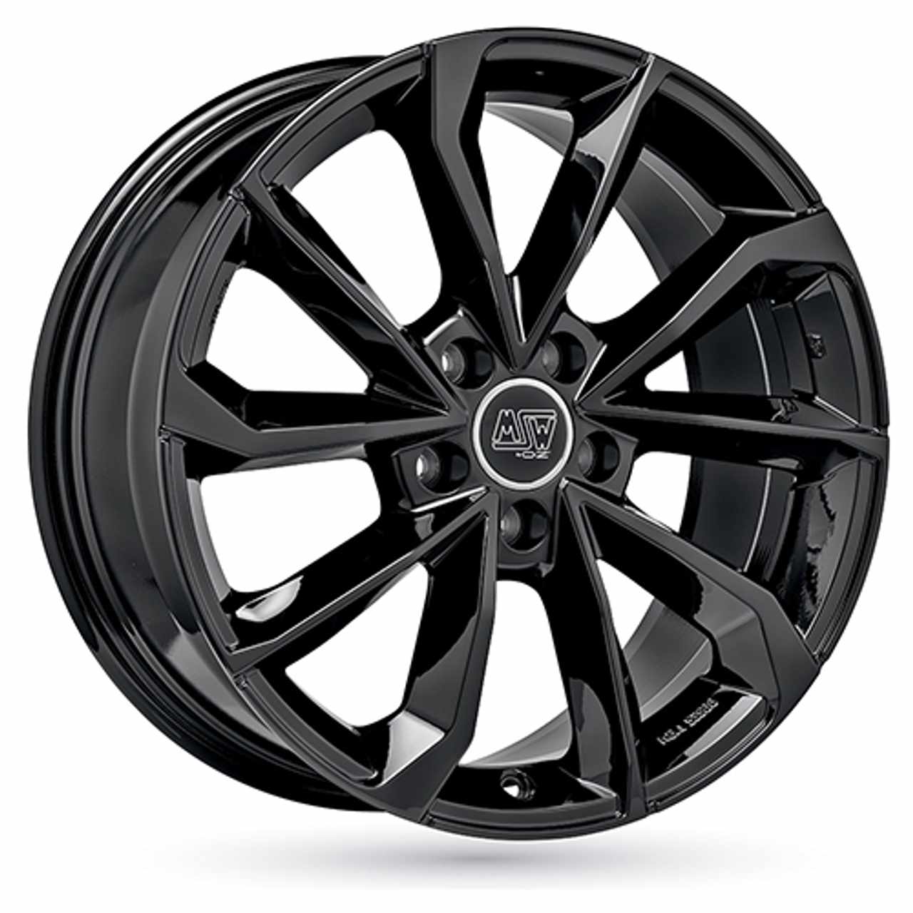 Bild von MSW (OZ) MSW 42 gloss black 7.5Jx17 5x112 ET48