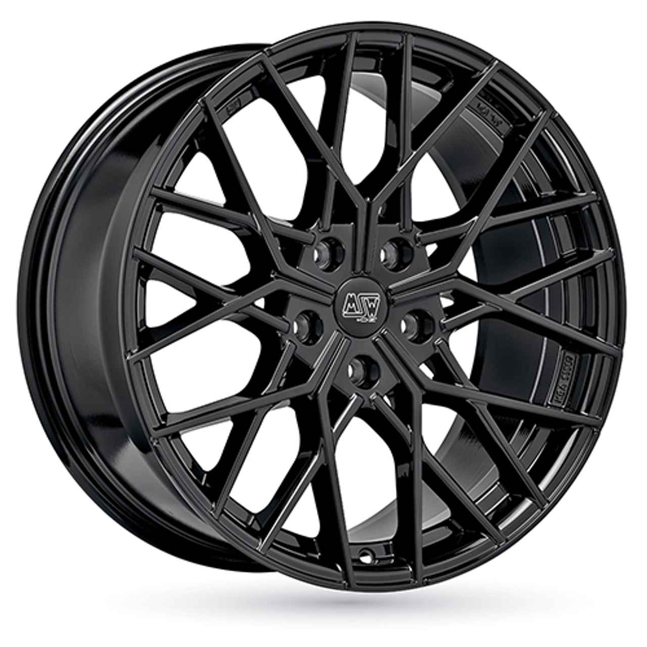 Bild von MSW (OZ) MSW 74 gloss black 9.0Jx20 5x120 ET45