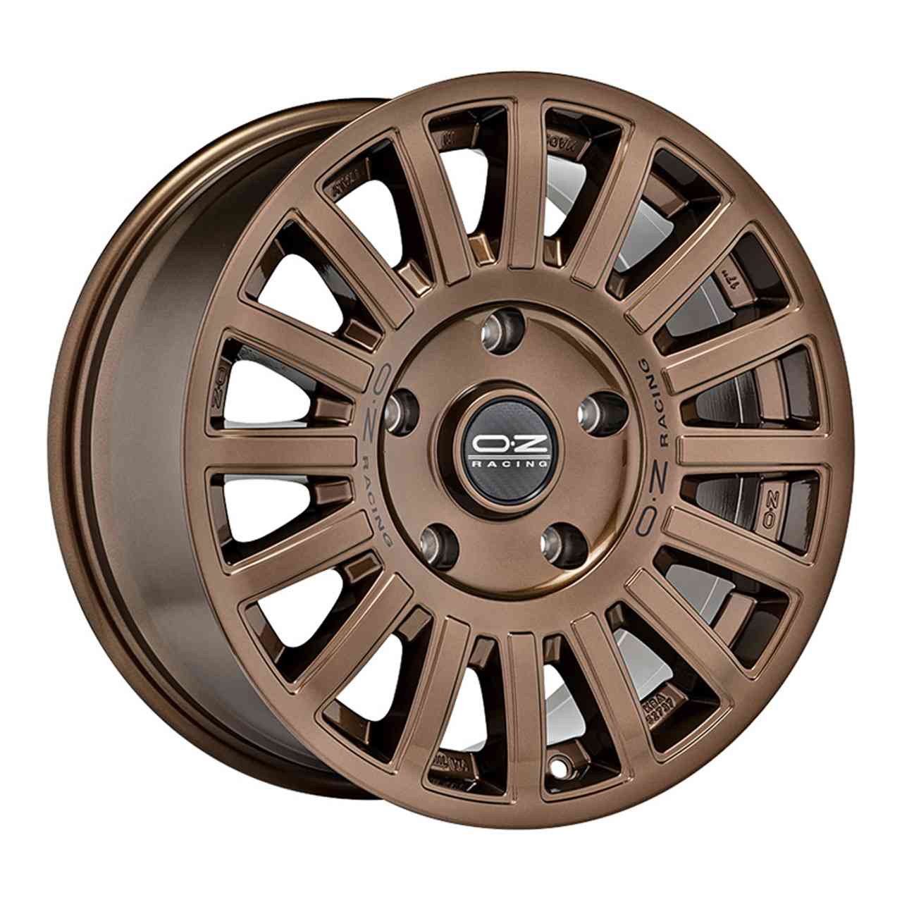 Bild von OZ RALLY RAID gloss bronze + black lettering 8.5Jx18 6x135 ET34