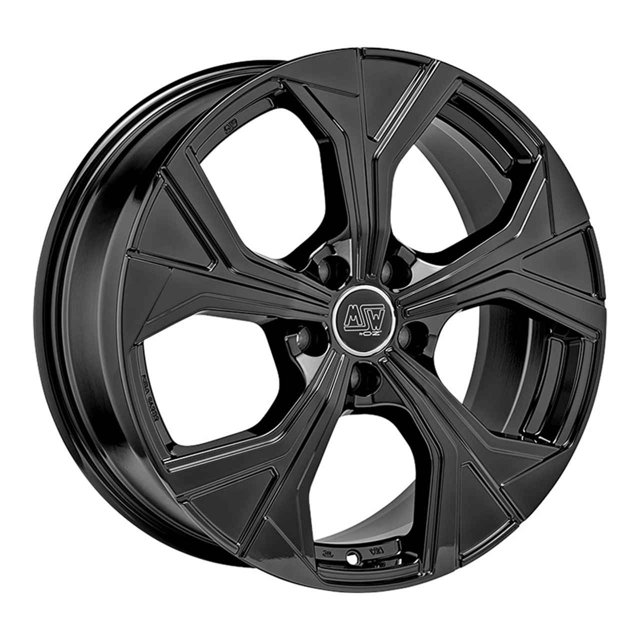 Bild von MSW (OZ) MSW 43 gloss black 7.5Jx18 5x112 ET48