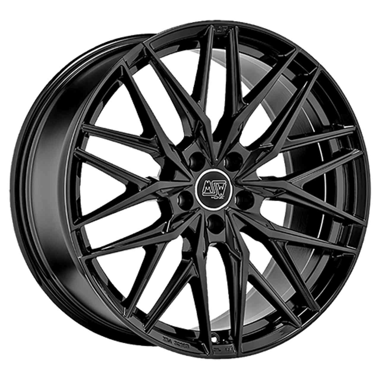 Bild von MSW (OZ) MSW 50-5 gloss black 10.5Jx22 5x112 ET45