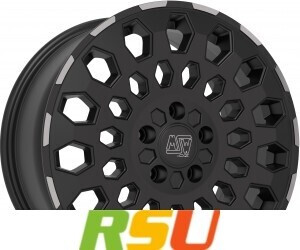 Bild von MSW (OZ) MSW 99 VAN matt black 8.0Jx17 5x108 ET45
