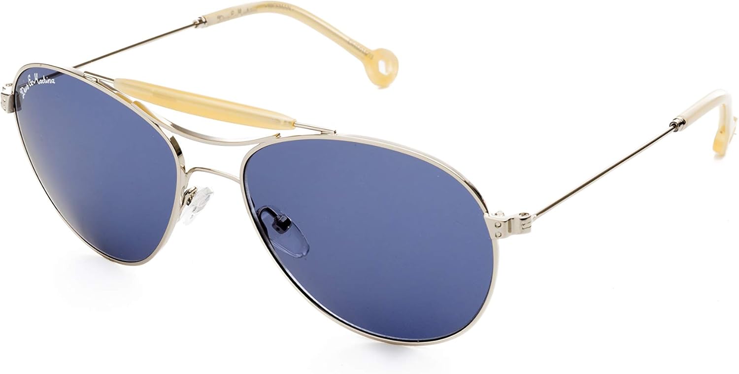 Bild von Hally & Son Deus DH501S03 Brille, Palladiumsilber, 56 17 140, Unisex, Erwachsene