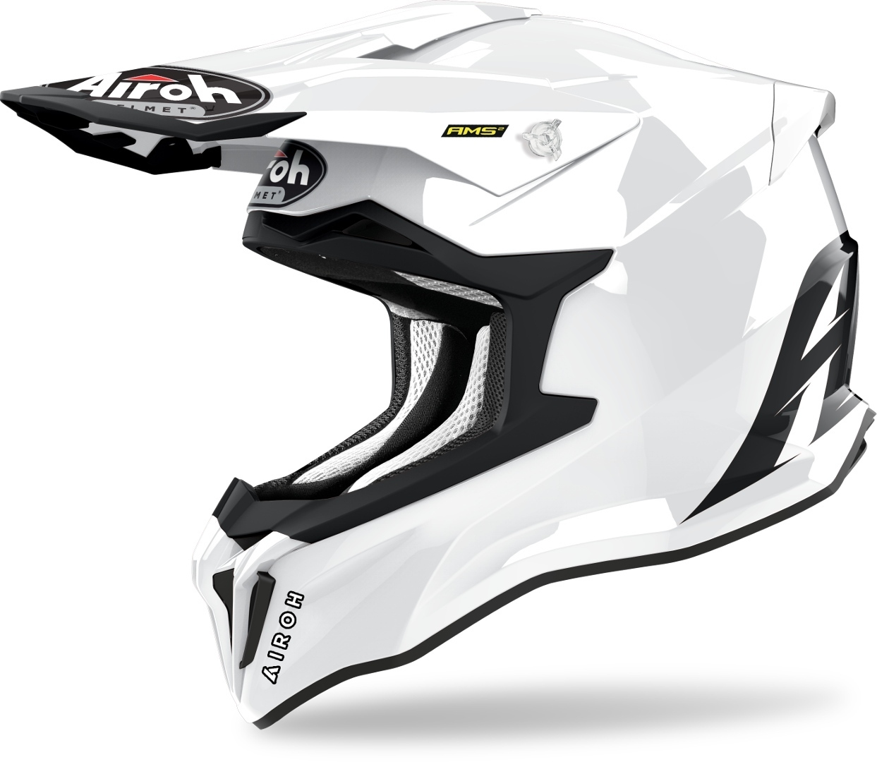 Bild von Airoh Strycker Color Carbon Motocross Helm, weiss, Größe XS für Männer