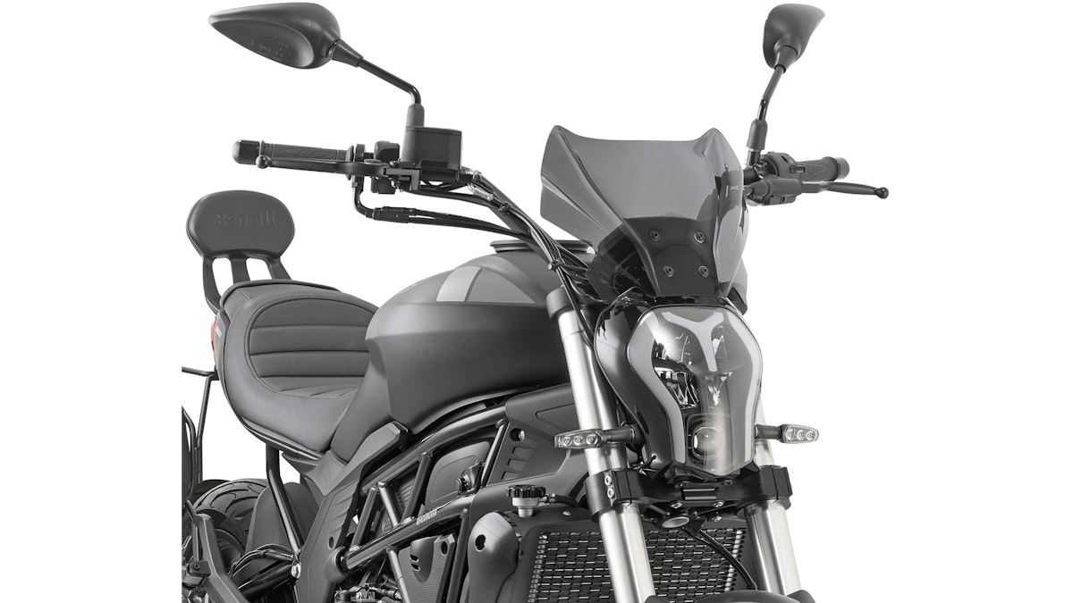 Bild von KAPPA Windschutzscheibe passend für Benelli 502C, Honda CB1000R, CB650R (19-24), Yamaha MT07 (21-25), MT09 (21-24), MT09SP (21-22) und Keeway RFK125 (18-24) - [1173SK]