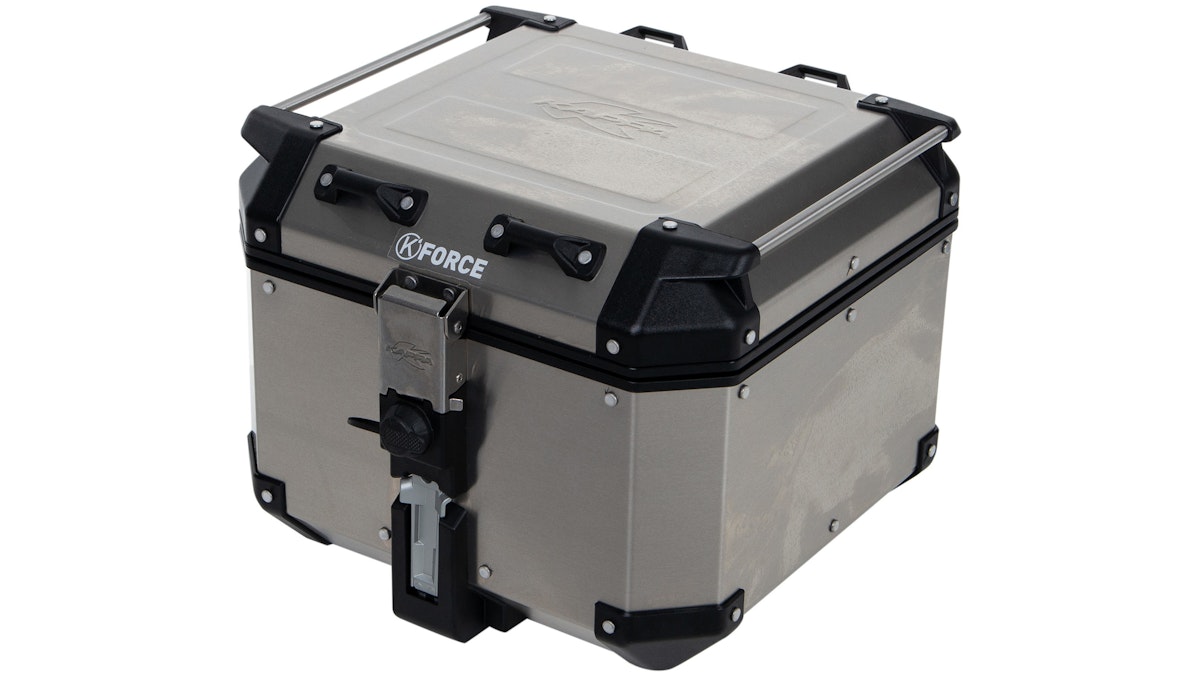 Bild von Kappa Topcase Kappa K-Force 42L Monokey Aluminium Silber