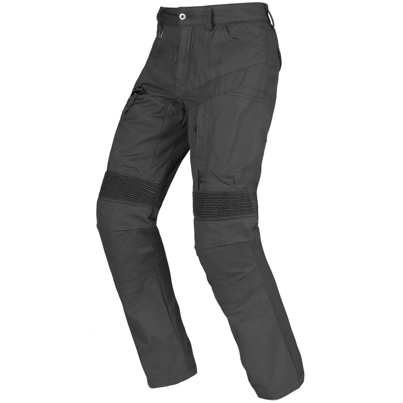 Bild von Spidi Six Days Motorrad Textilhose, schwarz-grau, Größe 28 für Männer