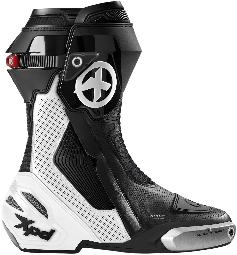 Bild von XPD XP9-S Air perforierte Motorrad Stiefel, schwarz-weiss, Größe 44 für Männer