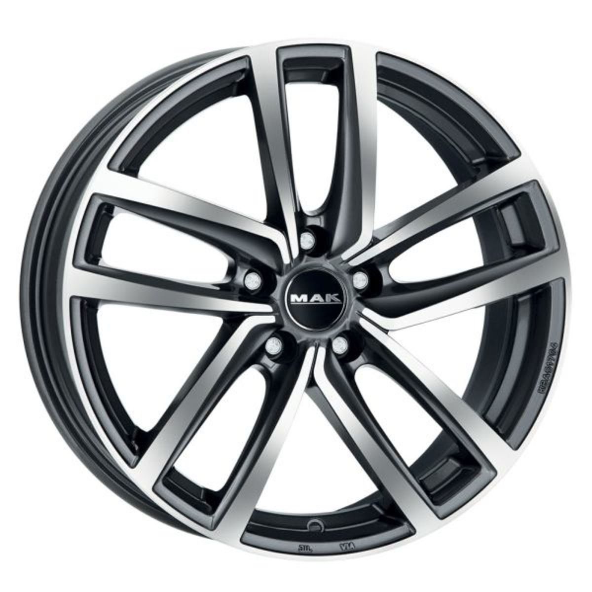 Bild von Alufelge 18 zoll MAK Dresden 5x112 8J ET42, Farbe Gunmettal