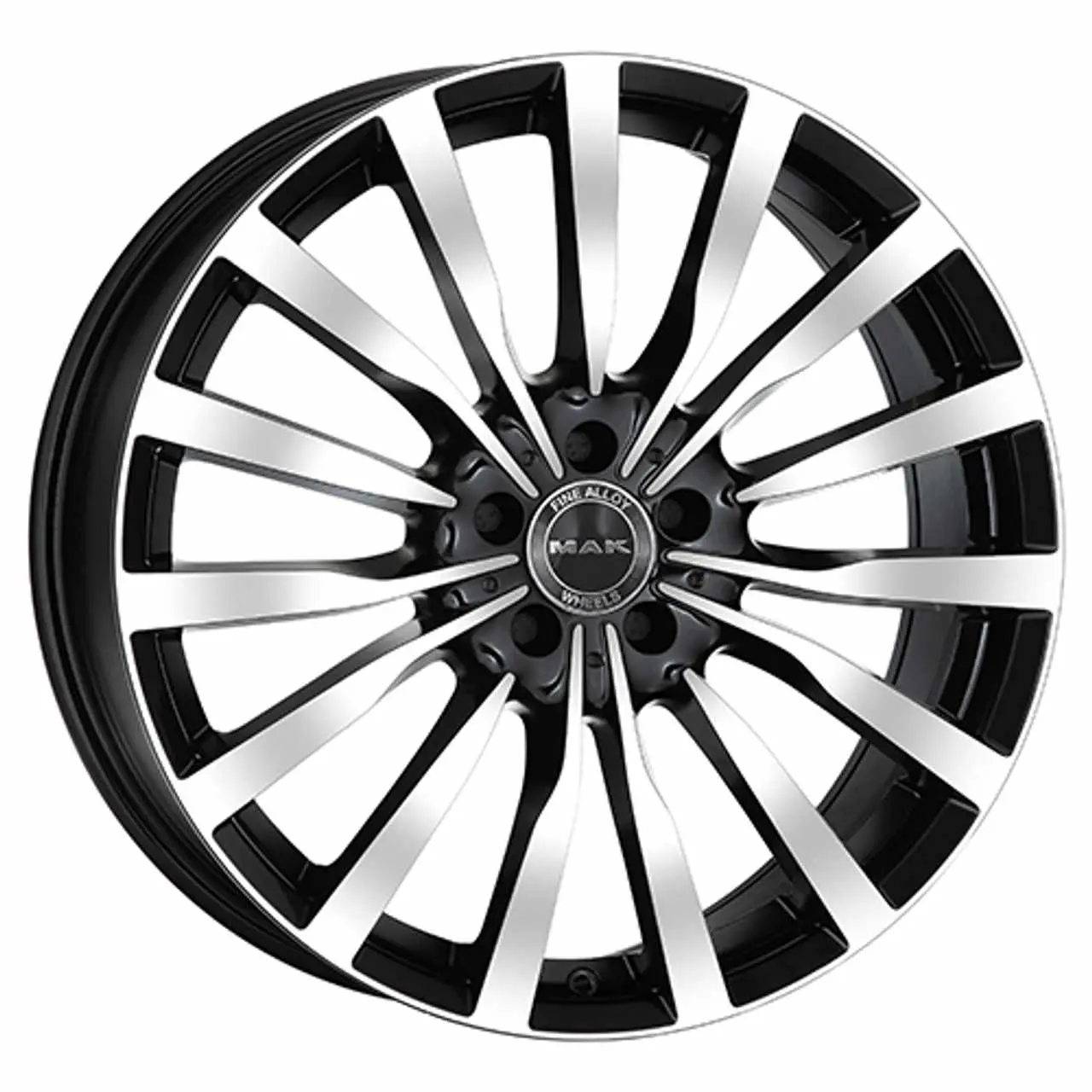 Bild von MAK KRONE black mirror 9.5Jx19 5x112 ET25
