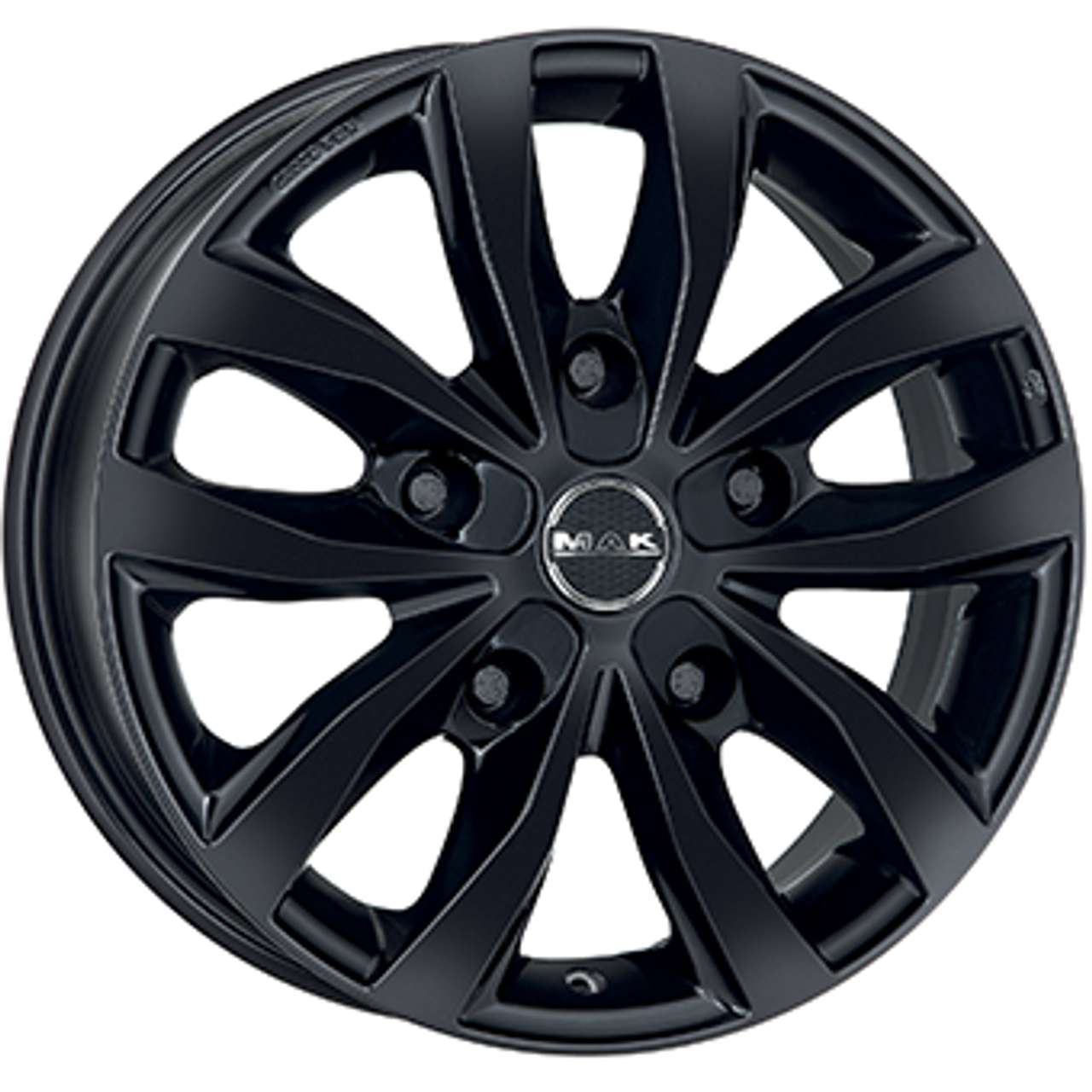 Bild von MAK LOAD 5-3 gloss black 7.0Jx17 5x160 ET55